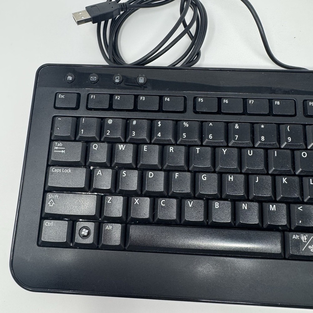 Dell SK-8165 USB Keyboard With Multimedia Keys TESTED WORKS Black - Picture 6 of 13